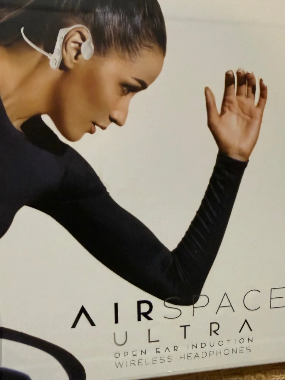 Tech Theory AirSpace Ultra Open Ear Wireless Bluetooth Headphones - White
